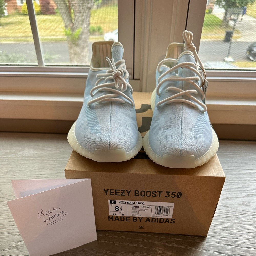 Authentic Mono Ice Yeezys. Size 8.5 in men’s. Never worn.